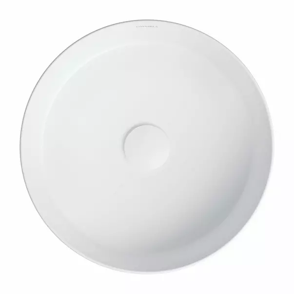 Lavoar pe blat Omnires Tulsa alb mat 36 cm [2]