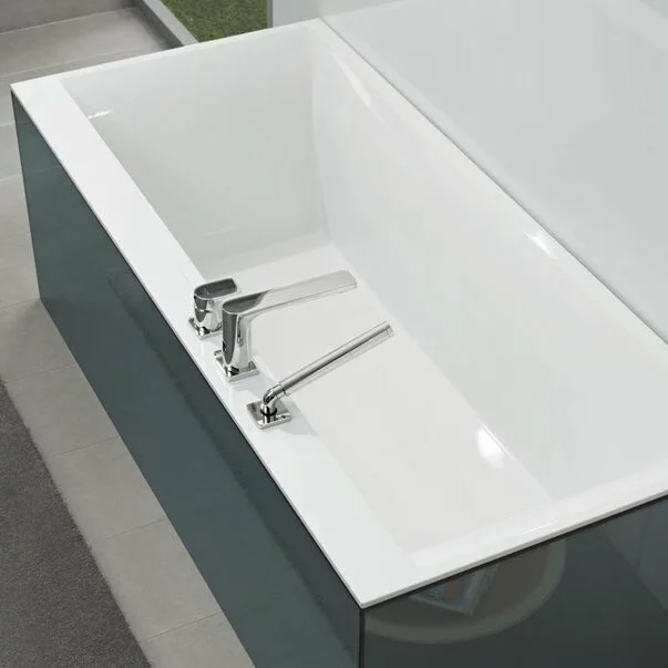 Cada dreptunghiulara compozit Villeroy&Boch Squaro Edge12 160x75 cm Quaryl [2]