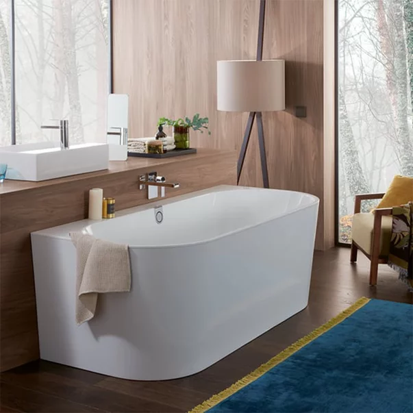 Cada freestanding BTW Villeroy&Boch Oberon 2.1 180x80 cm alb [1]