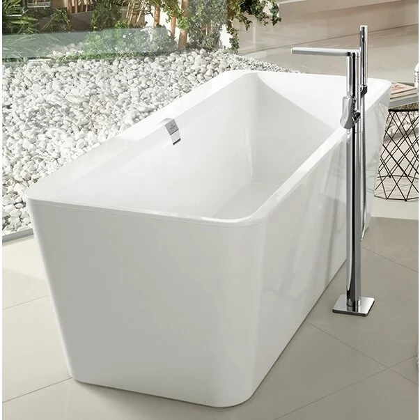 Cada freestanding din compozit Villeroy&Boch Squaro Edge12 180x80 cm Quaryl [1]