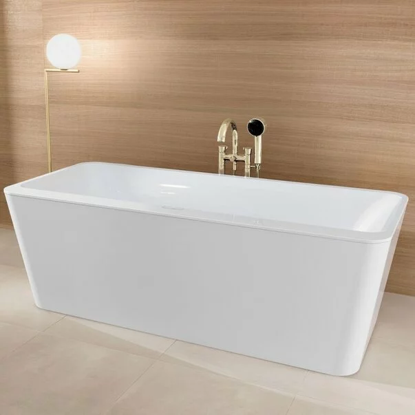 Cada freestanding din compozit Villeroy&Boch Squaro Edge12 180x80 cm Quaryl [3]