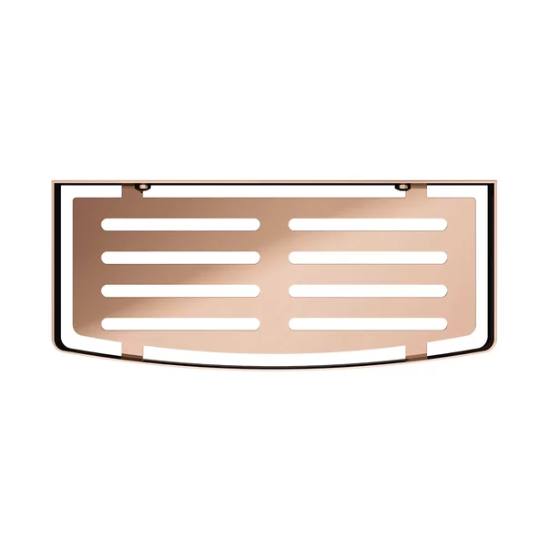 Etajera pentru dus Omnires Uni finisaj cupru lucios 30x15 cm [1]