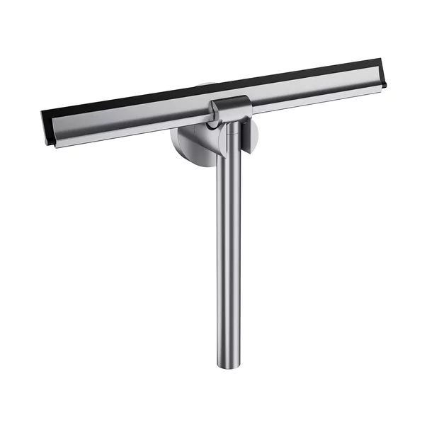 Accesorii baie - Racleta pentru sticla cu suport Omnires Uni finisaj nichel periat 25 cm
