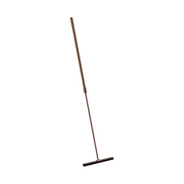 Accesorii dus - Racleta pentru sticla cu maner telescopic Omnires Uni finisaj cupru periat 30 cm