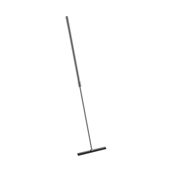 Accesorii dus - Racleta pentru sticla cu maner telescopic Omnires Uni finisaj nichel periat 30 cm