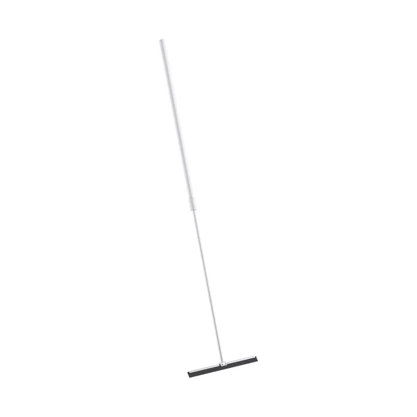 Accesorii dus - Racleta pentru sticla cu maner telescopic Omnires Uni finisaj alb mat 30 cm