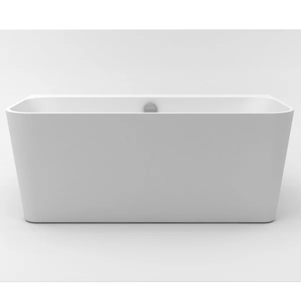 Cada freestanding Kreiner Maggie 160x75 cm finisaj alb lipita de perete BTW [3]