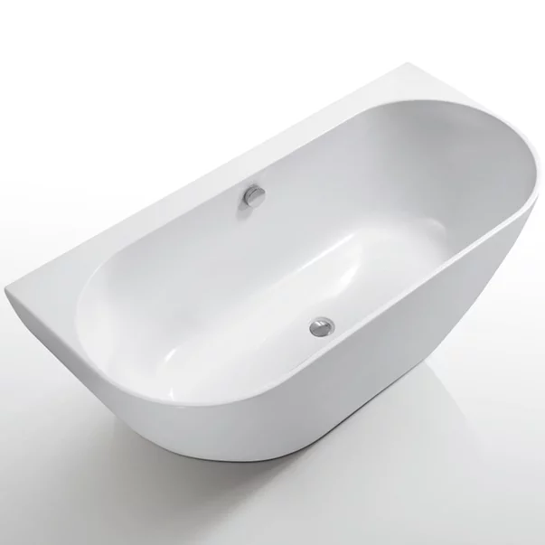 Cada freestanding Kreiner Vera 166x80 cm finisaj alb lipita de perete BTW [4]