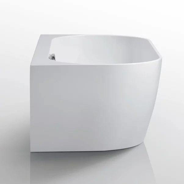 Cada freestanding Kreiner Vera 166x80 cm finisaj alb lipita de perete BTW [6]