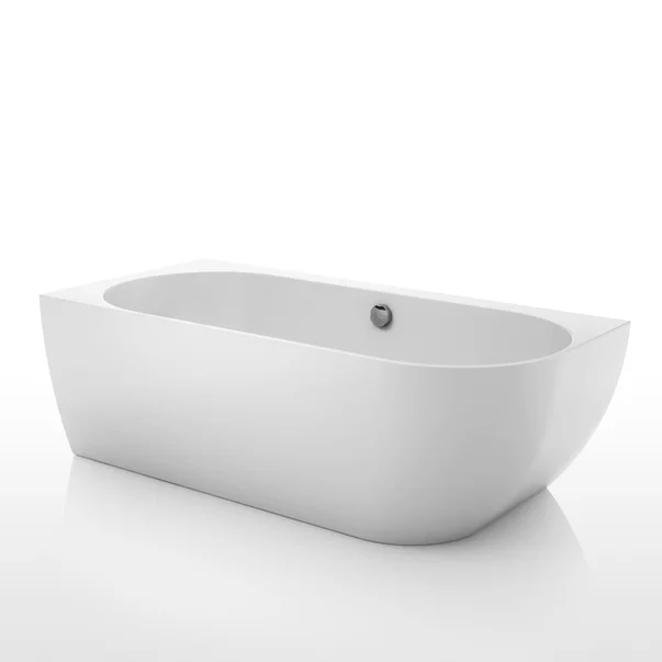 Cada freestanding Kreiner Vera 170x80 cm finisaj alb stanga lipita de perete BTW [1]