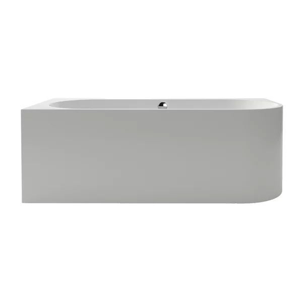 Cada freestanding Kreiner Andrea 175x75 cm finisaj alb stanga lipita de perete BTW [2]