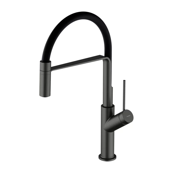 Bucatarie - Omnires Vita baterie bucătărie pe picior brushed graphite / matt black