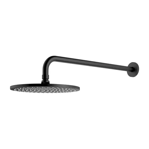 Brate si palarii dus - Palarie de dus Omnires Slimline grafit rotunda