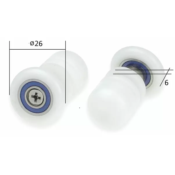 Role Deante pentru sticle de 6mm [2]