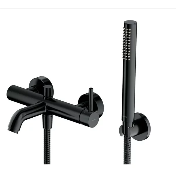 Baterii cada - Baterie pentru cada cu set de dus Omnires Y negru