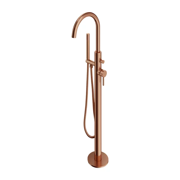 Baterie cada - dus freestanding Omnires Y cupru periat cu set de dus [1]