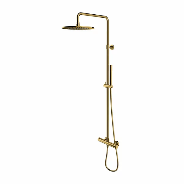 Coloana de dus cu baterie termostatata auriu Omnires Y [1]