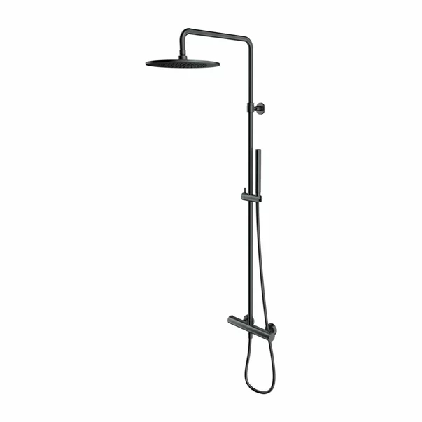 Coloana de dus cu baterie termostatata grafit periat Omnires Y [1]