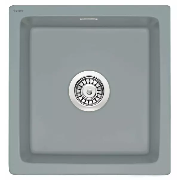 Chiuveta ceramica Deante Sabor 47,5x45 cm gri [1]