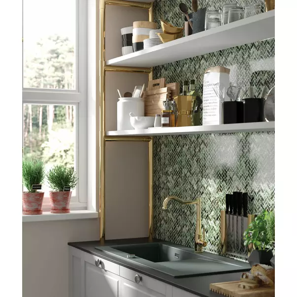 Chiuveta ceramica Deante Sabor 51x101 cm gri [3]
