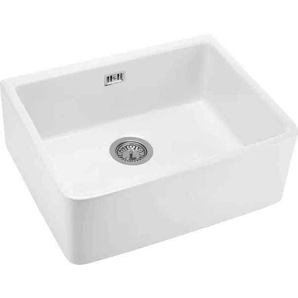 Bucatarie - Chiuveta ceramica Deante Sabor 47,5x59,5 cm alb