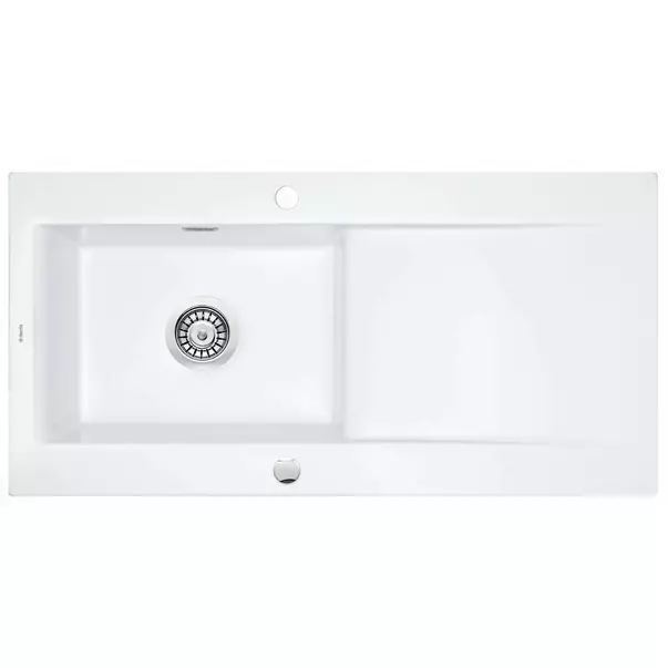 Chiuveta ceramica Deante Sabor alb 51x101 cm [1]