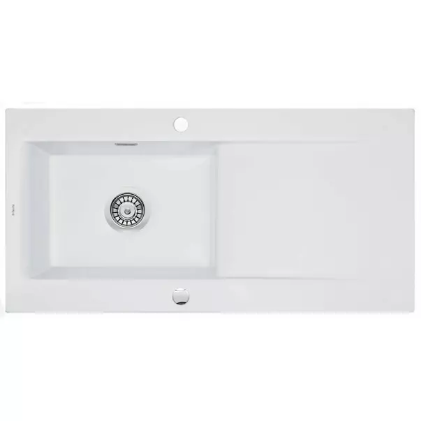 Chiuveta ceramica Deante Sabor 51x101 cm alb [1]