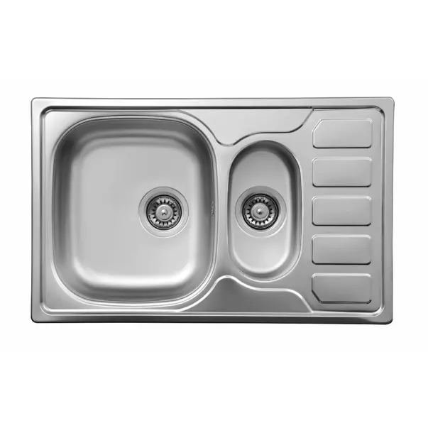 Chiuveta Deante Soul inox satinat 2 cuve 78x49 cm [1]