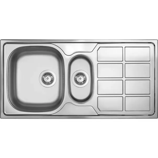 Chiuvete Inox - Chiuveta Deante Soul inox 2 cuve 100x50 cm