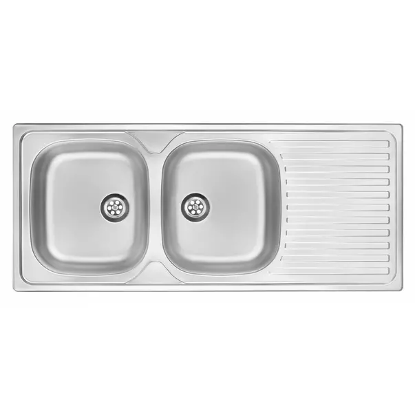 Chiuveta dubla Deante Techno inox satinat 117x50 cm [1]