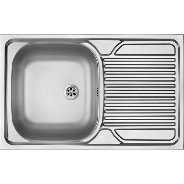 Chiuveta Deante Tango inox satinat cu cuva reversibila 80x50 cm [1]