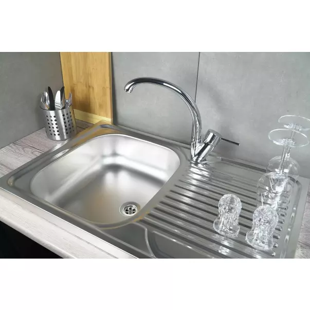 Chiuveta Deante Tango inox cu cuva reversibila 80x50 cm [4]