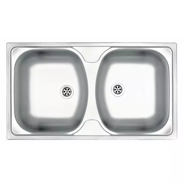Chiuveta dubla Deante Techno inox 79x44 cm [1]