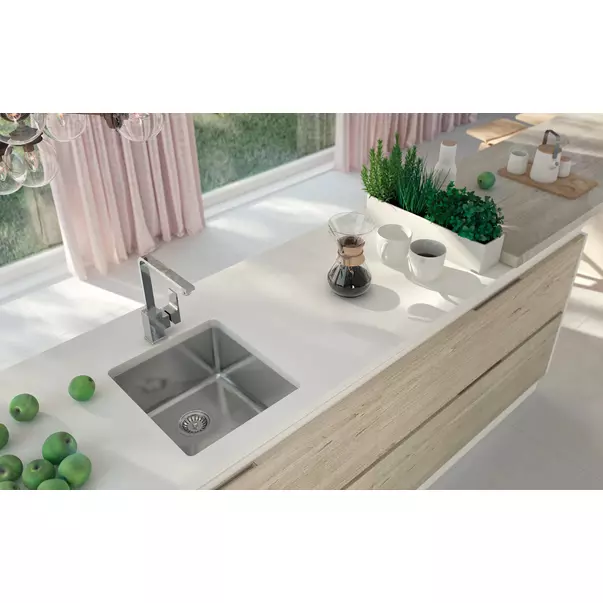 Chiuveta Deante Egeria inox satinat 44x44 cm [3]