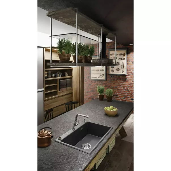Chiuveta granit Deante Eridan 52x70 cm grafit [4]