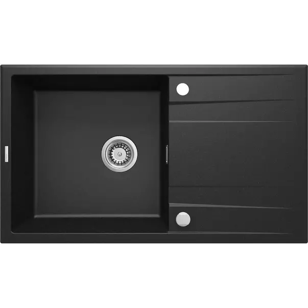 Chiuveta granit Deante Eridan 1 cuva cu picurator 50x86 cm grafit [1]
