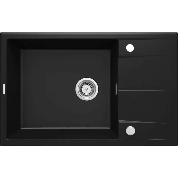 Chiuveta granit Deante Eridan 50x78 cm negru [1]