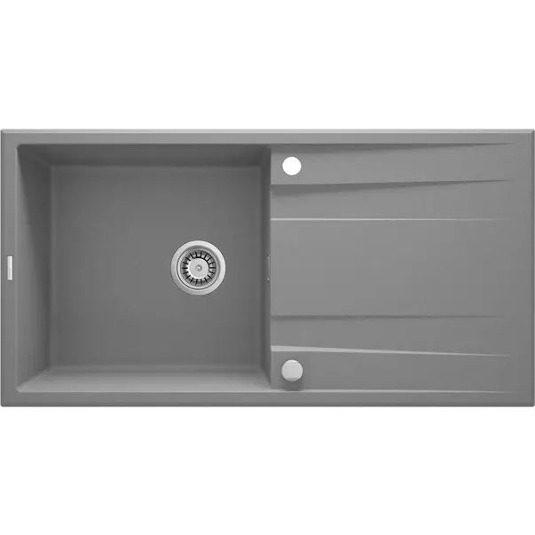 Chiuveta granit Deante Eridan 52x100 cm gri [1]