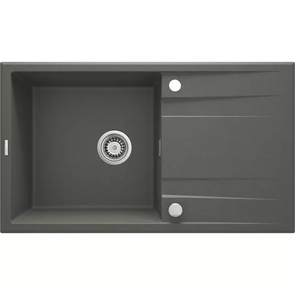 Chiuveta granit Deante Eridan 1 cuva cu picurator 50x86 cm antracit [1]