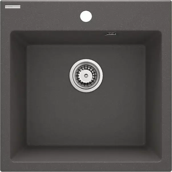 Chiuveta granit Deante Evora 50x50 cm antracit metalic [1]
