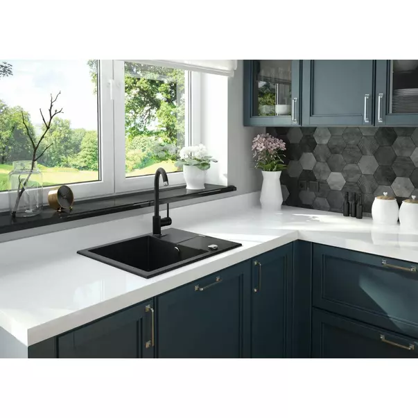 Chiuveta granit Deante Andante 49x59 cm grafit [3]