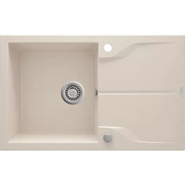 Bucatarie - Chiuveta granit Deante Andante 1 cuva cu picurator 49x78 cm bej