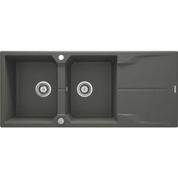 Bucatarie - Chiuveta granit Deante Andante 50x116 cm antracit