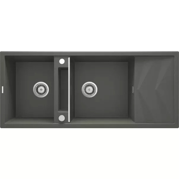 Chiuveta granit Deante Magnetic 116x50 cm antracit metalic [1]