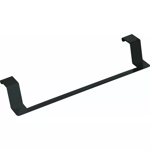 Suport prosop bucatarie Deante din inox negru/mat 30x7 cm [1]