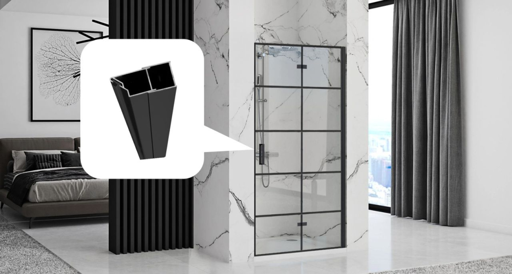 Adaptor de inchidere magnetica pentru usi Molier negru [3]