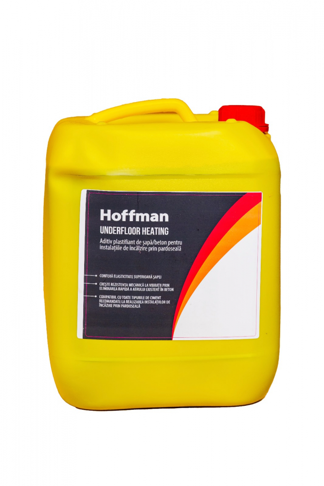 Aditiv plastifiant sapa pentru încălzire în pardoseală, bidon 10 litri, Hoffman Underfloor heating [2]