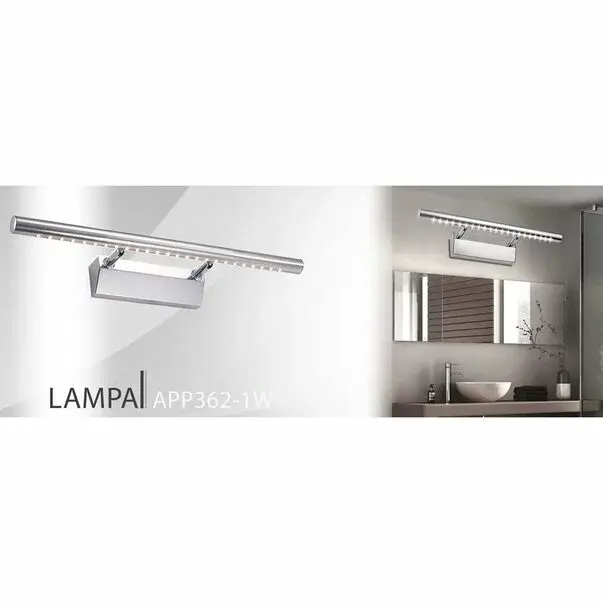 Aplica baie Rea 7w 55 cm gri APP362-1W [8]