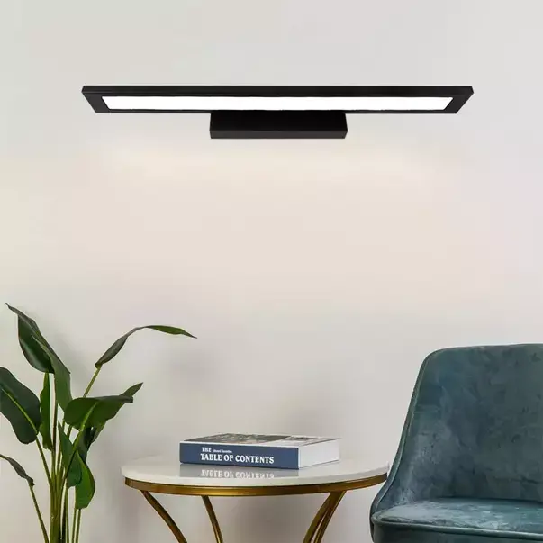 Aplica baie Rea Flat APP840-1W negru 60 cm [5]