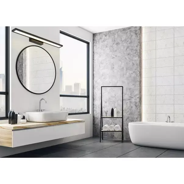 Aplica baie Rea Flat APP840-1W negru 60 cm [6]